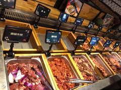 自助取餐区-大山炭火烤肉自助(百盛步行街广场店)