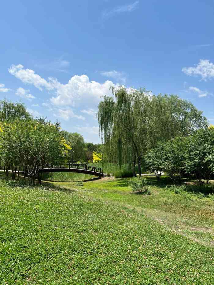 周末天气非常不错溜到船营公园转一转