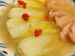 松茸瑶柱娃娃菜-湖滨28中餐厅·西湖宴·杭州君悦酒店