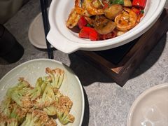 白蘑黄油焗大虾-留半山·香港食堂(啦啦宝都店)