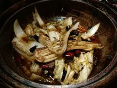 豆豉娃娃菜-绿茶餐厅(华联万柳店)