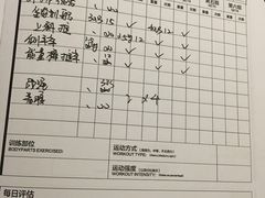健身记录-YCHL Studios健身工作室(市二宫店)