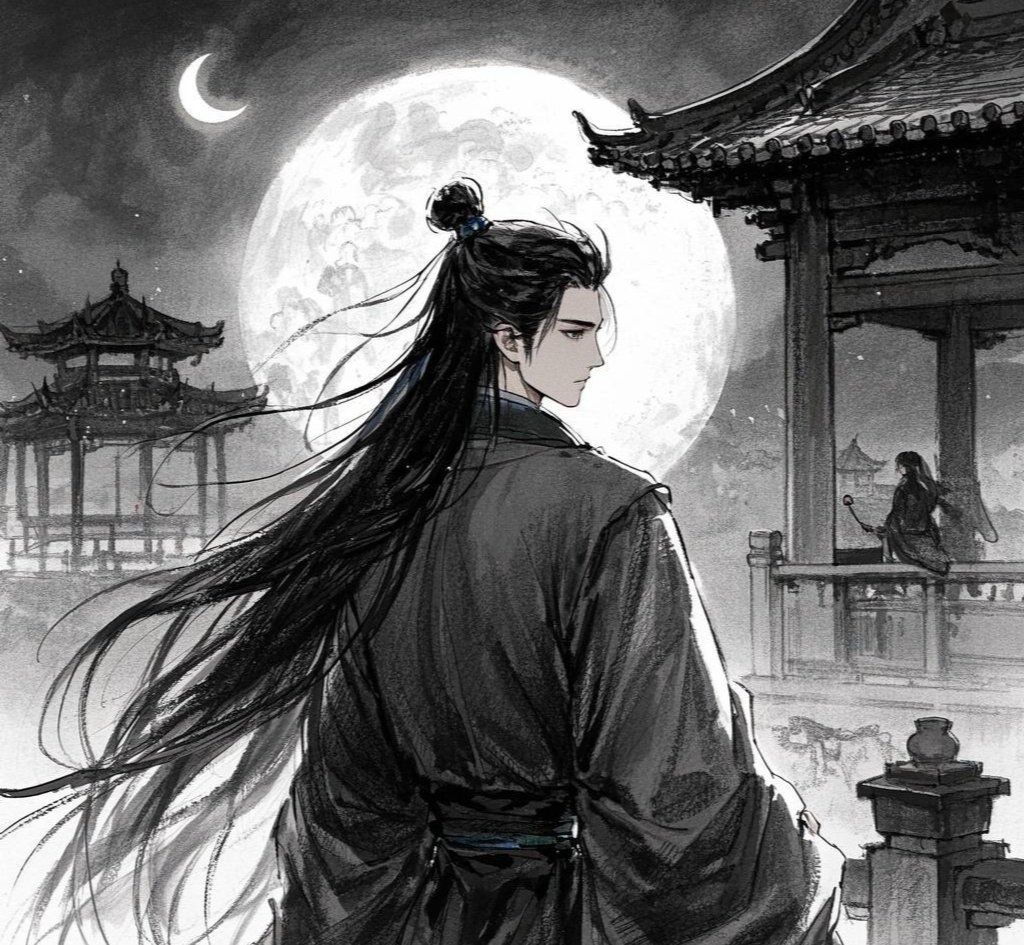 古风素描画法