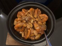 黑胡椒明蝦粉絲煲-银树楼(紫玉山庄东区店)