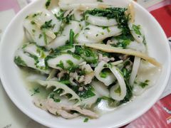 荠菜冬笋肉丝炒年糕-蘭心餐厅(进贤路店)