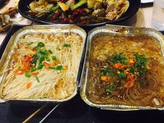 锡纸金针菇锡纸粉丝-夜半不二海鲜炭烤(文汇巷店)