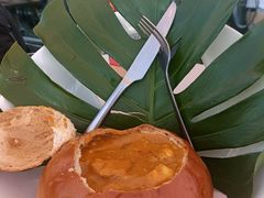 咖喱面包鸡-烛影拾光观景餐厅·创意菜·摄影·小提琴(大唐不夜城店)