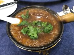 砂煲蟹肉鲍翅-新加坡泰国村酒楼(五角场店)