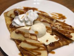 烤苹果咸焦糖奶油香草冰淇淋-LA MAISON公鸡和龙(蛇口店)