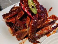 -草家酱蟹炭火烤肉店(珲春南路一店)