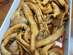 藤椒麻辣鸭板肠-刘记烧烤(奉化店)