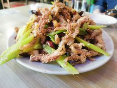干煸鱿鱼须-鑫来子菜馆