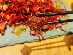 歌乐山辣子雪花牛肉-莲·中餐厅(成都首座万豪酒店)