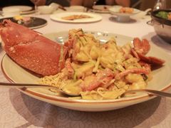 苏格兰蓝龙虾捞面-皇朝会.经典传统粤菜(外滩店)
