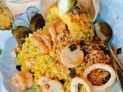 菠萝海鲜饭-蕉叶·广州明星泰国菜(黑金冠保利广场店)