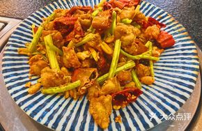 Fragrant Stir-fried Pig's Tripe