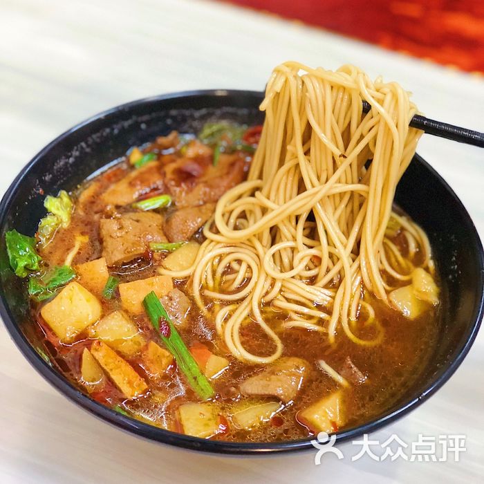 董记本帮面馆辣酱猪肝面图片-北京快餐简餐-大众点评网