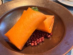 韭黄软兜空气春卷-扬州香格里拉·香宫中餐厅