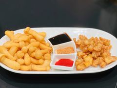 炸蘑菇-旺顺阁·北京菜·烤鸭(大望路店)