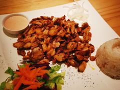 鸡肉多纳转烤肉套餐-伊斯坦布尔土耳其清真咖啡餐厅