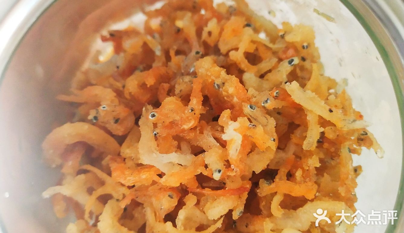 香煎小银鱼配白米粥，吃到停不下来！