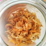 香煎小银鱼配白米粥，吃到停不下来！