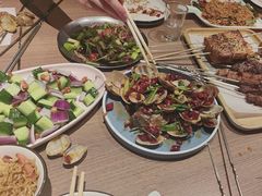 -街角等你.大连海鲜烧烤.经典铁板海鲜串(西安路店)