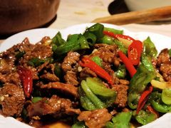 邹椒小炒耗牛肉-缘生态云南菜·野生菌庭院餐厅(华侨城店)