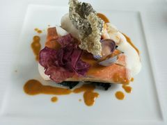 盘煎烟熏三文鱼-上海和平饭店-华懋阁 The Cathay Room