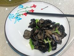 素炒黑蘑菇-金都酒店-中餐厅