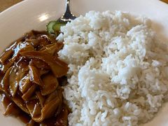 浇汁杏鲍菇盖饭-故宫餐厅(景运门店)