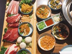 -明洞阿姨·韩式酱蟹烤肉·创意料理(三元桥店)