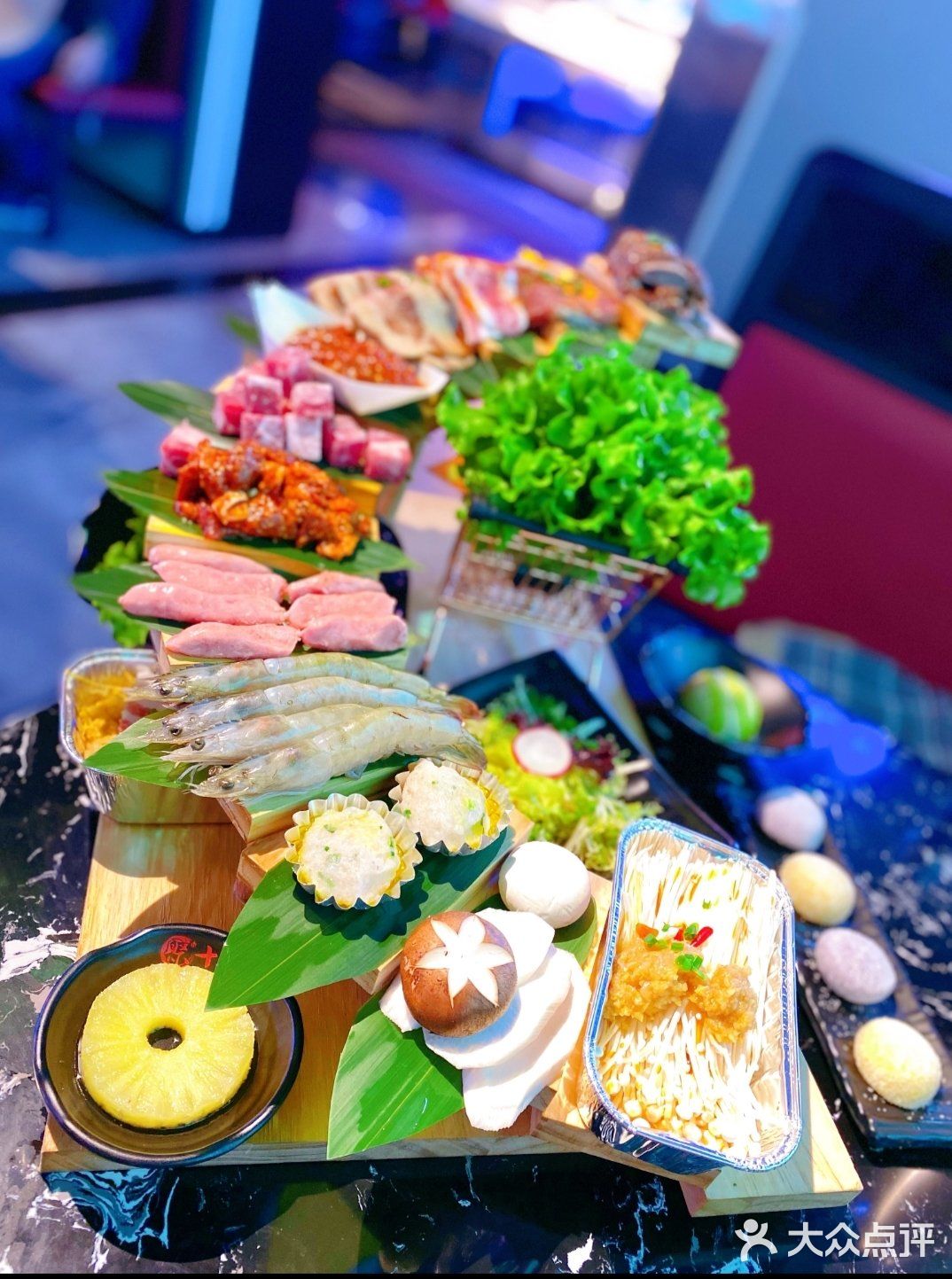 有点儿韩国🇰🇷烤肉🥩的味道[调皮]