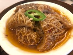 沙茶酱蒸金钱肚-悦湖公馆