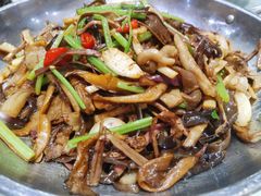 干锅什锦野菜-雅和生态渔庄·宜城锅巴饭(龙灵山公园店)