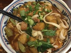 茄子肉丁面-好大嫂手擀面