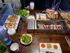 自助取餐区-三个蒙古大叔羊肉串(大宁店)
