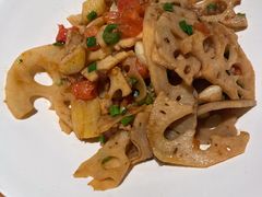 绿茶小炒藕片-绿茶餐厅(布吉万象汇店)