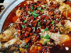 -东来菜馆•手抓海鲜家常菜•海鲜锅贴(鸽子窝店)