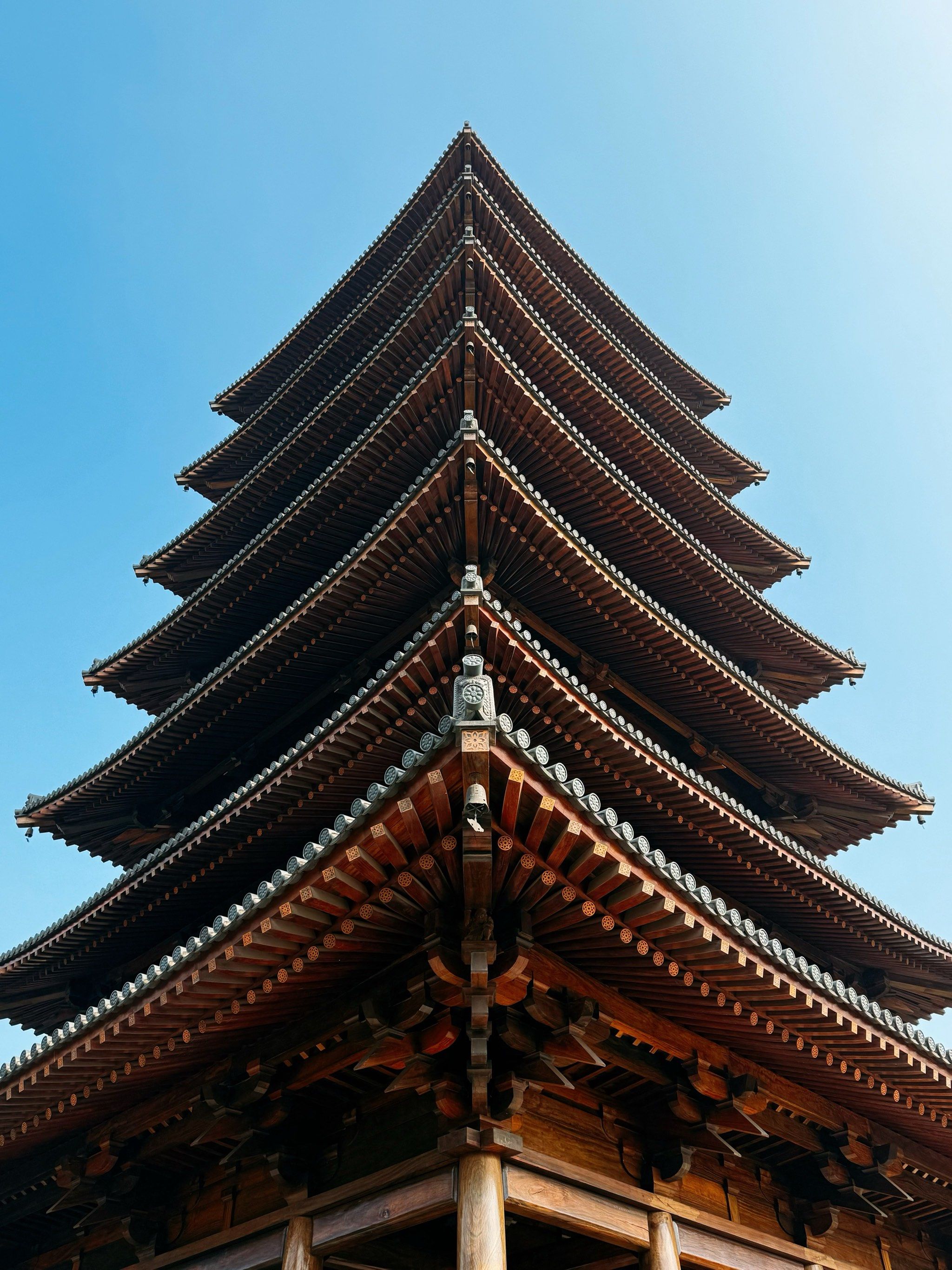 榫卯结构塔寺见证古人的智慧