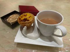 奶茶配蛋挞-8餐厅(新葡京酒店)