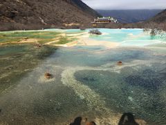 景点五彩池-黄龙山原始森林景区