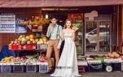 街拍-巴黎婚纱摄影工作室