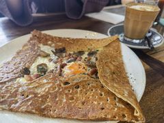 鸡蛋蘑菇熏肉荞麦可丽饼-RAC BAR(安福路店)