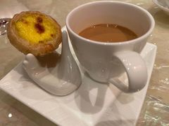 奶茶配蛋挞-8餐厅(新葡京酒店)