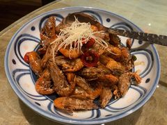 油爆虾-湖滨28中餐厅·西湖宴·杭州君悦酒店