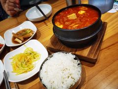 辣豆腐汤-山海珍味韩国料理(奥城店)