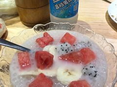 鲜果奶香西米露-嘉州叶婆婆钵钵鸡(建设路店)