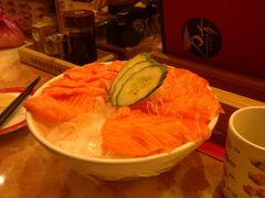 三文鱼刺身-万岁寿司(万国店)