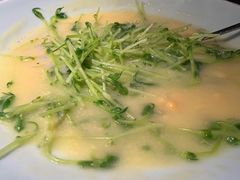 鸡汤豆苗-绿茶餐厅(乐峰广场店)